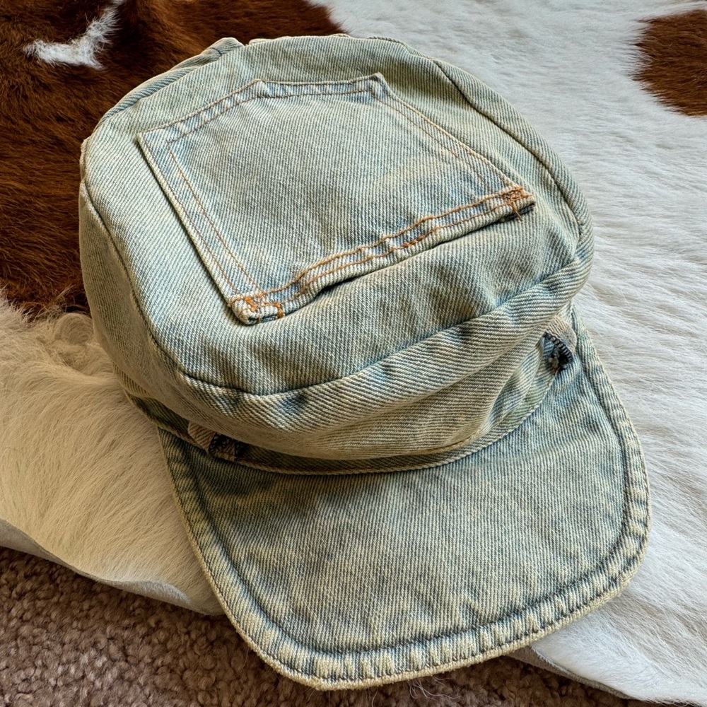 NWT Free People Washed Cadet Cap
